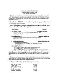 ESRM 411: Plant Propagation - Seeding Lab Report