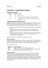 Transportation Planning: Impact of SR 520 Bridge Closure on Morning Peak Hour Traffic