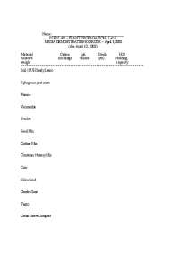 ESRM 411 - Lab 1: Understanding Seeding and Cutting Mixes