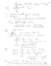 Exam 2 Solution - Applied Physics I | PHY 2004 - Docsity