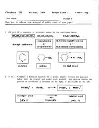 8 Questions with Solutions in Organic Chemistry - Exam 2 | CHEM 239 ...