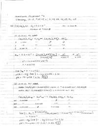 Questions with Answers for Assignment 6 - General Chemistry | CHEM 162 ...