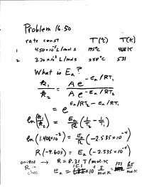 General Chemistry - Problems with Solutions | CHEM 162 - Docsity