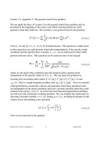 Appendix A: The General Central Force Problem | PHYS 505