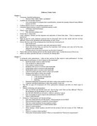 Introduction to the Computer Architecture - Study Guide | EEL 5764 ...