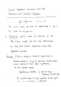 Lecture Notes on Limited Dependent Variables - Econometrics III | ECON 582