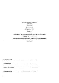 Exam 1 Solved - Business Statistics 2006 | BMGT 230