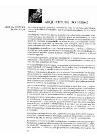Arquitetura do ferro