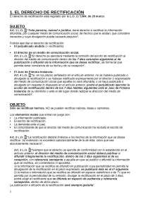 Derechos en medios sociales: rectificación, privacidad y derechos fundamentales - Prof. Ga