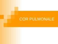 Cor pulmonale