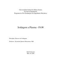 Soldagem a Plasma