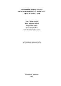 Métodos Contraceptivos