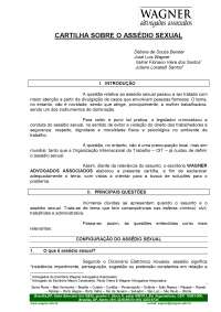 Cartilha Assedio Sexual