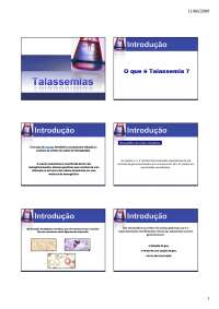 Talassemias