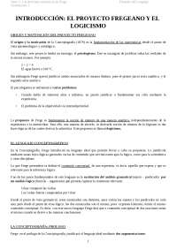 INTRODUCCIÓN: EL PROYECTO FREGEANO Y EL LOGICISMO JUSTIFICACIÓN D