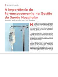 A Importância da Farmacoeconomia na Gestão da Saúde Hospitalar