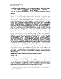 Antibióticos antitumorais na quimioterapia