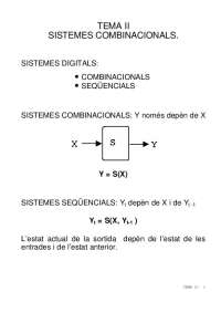 Sistemes Combinacionals