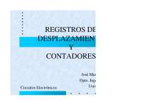 Registres de Desplaçament i Comptadors