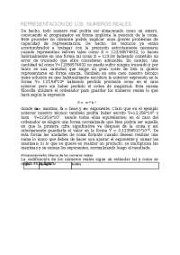 Codificació Reals