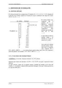 Sistemes de Numeracio