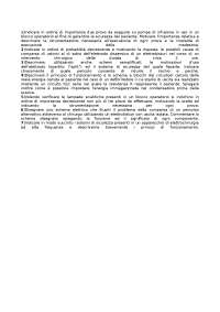 Domande d'esame di Bioingegneria elettronica