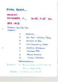 Final Exam Solutions - Thermodynamics and Modern Physics | PHY 215