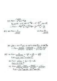 Assignment 1 Practice Problems on Control Systems | ME 451
