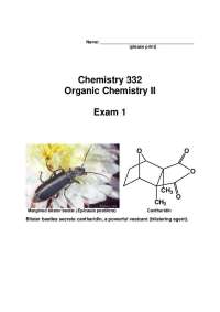 Organic Chemistry II Exam: 5 Questions | CH 332