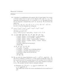 Homework 7-8 Solutions - Methods of Theoretical Physics | PHY 810