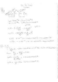 Homework 10 Solutions - Circuits and Systems II | ECE 202