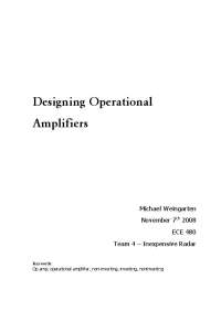 Designing Op-Amps: Inverting & Non-Inverting Amplifiers with LM741 - Prof. Erik Goodman