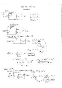 Resolution of Homework 6 on Circuits and Systems II | ECE 202