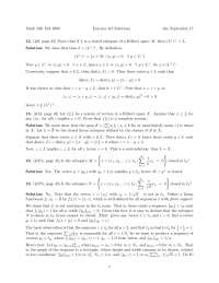 Assignment 2 Solutions - Functional Analysis I | MATH 539 - Docsity