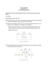 ECE 202 Fall 2007 Homework No. 11