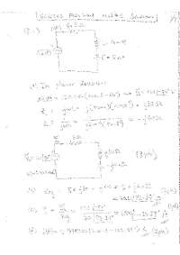 Homework 3 with Solutions for Circuits and Systems II | ECE 202