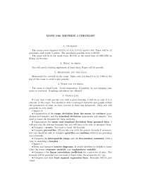 Midterm 2 Checklist - QL Introduction To Statistics | MATH 1040 - Docsity