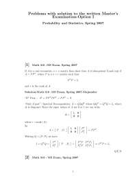 10 Solved Problems in Applied Linear Algebra - Exam | MATH 310 - Docsity