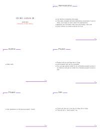 Skip Lists - Lecture Slides - Data Structures and Algorithms | CS 361L ...
