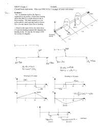 Exam 2 Problems with Solutions - Mechanical Design II | ME 471 - Docsity