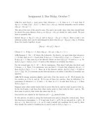 Practice Questions on Introduction to Topology - Homework 8 | MATH 431 ...