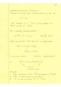 Transformation Properties - Advanced Quantum Mechanics | PHY 853