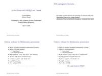 On the Road with USBTEX and Friends - Foundations of Mathematics | MAT 2800