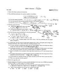 Introduction to Statistics - Practice with Solved Test 2 | STAT 1222 ...