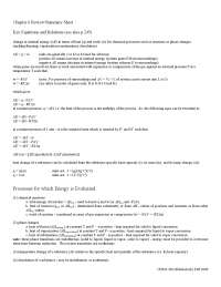 Review Sheet for General Chemistry | CH 101 - Docsity