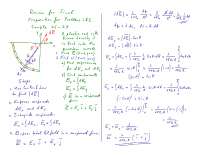 Physics for Science & Engineering II - Handwritten Review for Final ...
