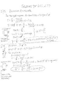 2 Problems on Mechanics of Deformable Solids - Assignment 20 | ME 222