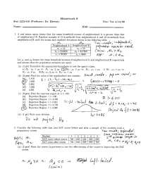 Solutions to Homework 9 - Introduction to Statistics | STAT 1222 - Docsity