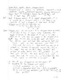 Solution of Theorems - Matrices and Linear Algebra | MATH 2164 - Docsity