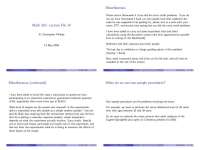 Lecture Slides on Miscellaneous - Introduction to Probability and Statistics | MATH 243